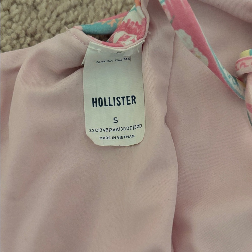 Hollister Multi Patterned String Bikini Top+Bottom - image 3